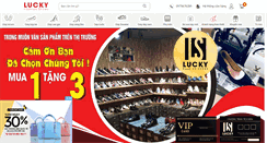 Desktop Screenshot of luckyshoes.vn